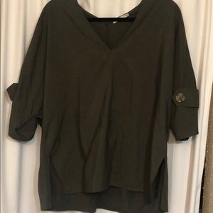 Deep Green Zara Blouse